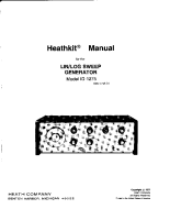 Heathkit IG-1275 - Manual 